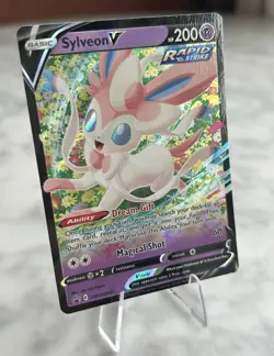 Pokemon EEVEE EVOLUTION V PROMO Complete SWSH 9 Card Set - Image 2