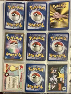 Vintage Pokemon Card Collection - No Binder Lot 5 Pages - Holo - Modern LP/NM - Image 4