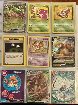 Vintage Pokemon Card Collection - No Binder Lot 5 Pages - Holo - Modern LP/NM - Image 5