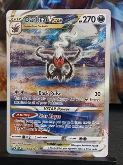 Darkrai VSTAR GG50/GG70 Crown Zenith: Galarian Gallery Pokemon Card - Image 4