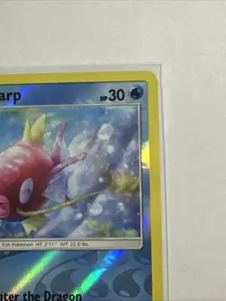 Magikarp 29/181 Reverse Holo Card Sun & Moon - Team Up Pokemon TCG NM - Image 4