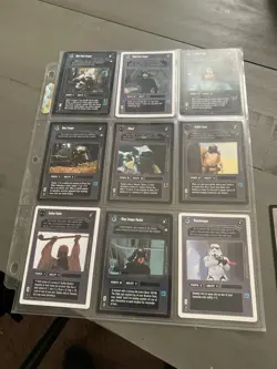 Star Wars CCG Cards. SWCCG Retired Cards Rare - Image 1