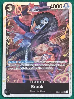 Brook (Reprint) - Premium Booster: The Best Vol. 2 (PRB-02) - One Piece CCG Card - Image 1