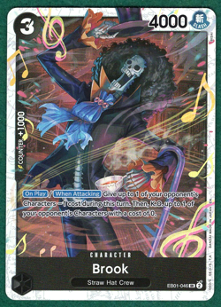 Brook (Reprint) - Premium Booster: The Best Vol. 2 (PRB-02) - One Piece CCG Card - Image 2
