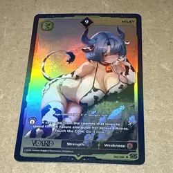 Milky 9 Holo First (1st) Edition Awakened Worlds Card GamerSupps VCard 102/250 - Image 1