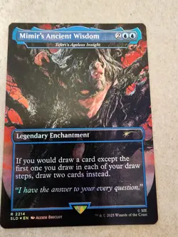 Mimir's Ancient Wisdom - Teferi's Ageless Insight - Foil Secret Lair Drop - Mtg - Image 1