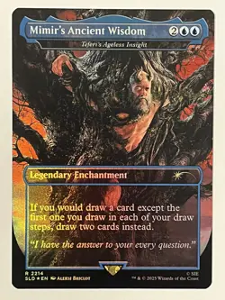 Mimir's Ancient Wisdom Secret Lair Drop Series Foil MTG NM - Image 1
