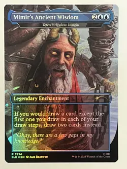 Mimir's Ancient Wisdom Secret Lair Drop Series Foil MTG NM - Image 2