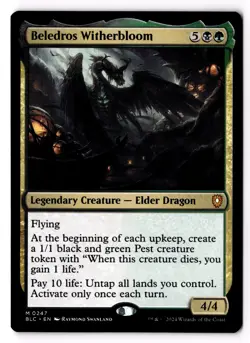 Beledros Witherbloom 247 Commander: Bloomburrow Normal LP - Image 1