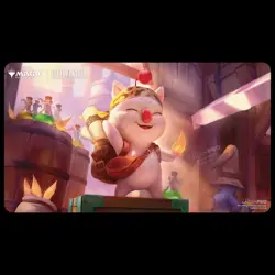 Magic: The Gathering Final Fantasy Playmat Bundle Moogle Merchant And Crux Of... - Image 3