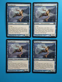 MTG 4x Cloudseeder x4 LP Future Sight Magic Playset - Image 1