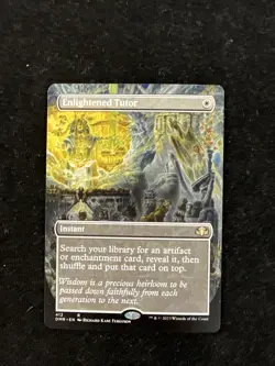 MTG - Enlightened Tutor (Borderless) Dominaria Remastered - Regular NM - Image 1