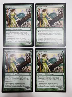 4x Greenseeker - NM Time Spiral MTG Magic The Gathering - Image 1