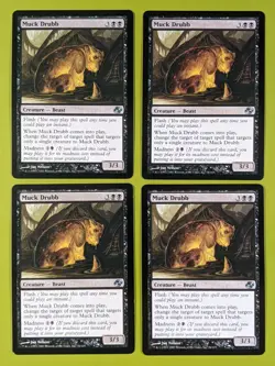 Muck Drubb x4 Planar Chaos 4x Playset Magic the Gathering MTG - Image 1