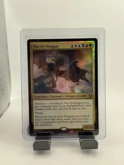 MTG, The Ur-Dragon FOIL 48 NEAR MINT Commander 2017 Foil - Image 1