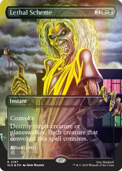 MTG Secret Lair x Iron Maiden Album Art Rainbow Foil Edition SEALED - Image 3