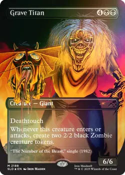 MTG Secret Lair x Iron Maiden Album Art Rainbow Foil Edition SEALED - Image 4
