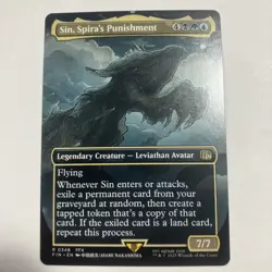 Mtg Sin, Spira's Punishment (Borderless) Final Fantasy Regular Rare - Image 2