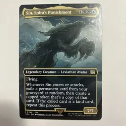 Mtg Sin, Spira's Punishment (Borderless) Final Fantasy Regular Rare - Image 4