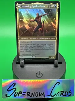 Peter Parker / Amazing Spider Man - Foil - Marvel's SPM MTG 0010 - Image 2