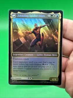Peter Parker / Amazing Spider Man - Foil - Marvel's SPM MTG 0010 - Image 4