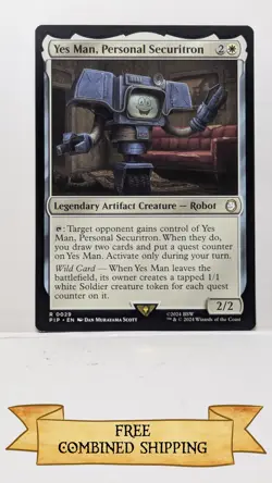 Yes Man, Personal Securitron Universes Beyond: Fallout Regular - Image 1