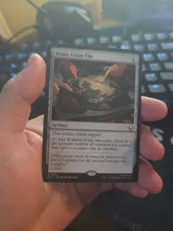 1 x White Lotus Tile - Avatar: The Last Airbender - NM-Mint - MTG - Image 2