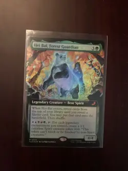 Hei Bai, Forest Guardian Extended Art #205 FOIL Mythic - MTG TLE Avatar - Image 1