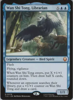 MTG (Regular) Wan Shi Tong, Librarian M Avatar: The Last Airbender 78 NM - Image 1