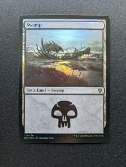 Magic the Gathering SWAMP #270 FOIL Dominaria United - Image 1