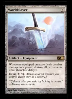 MTG Worldslayer LP Light Play Magic 2012 [5275] - Image 1