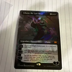 MTG Liliana, the Last Hope -Double Masters - Textured Foil Extended Art - ENG - Image 1