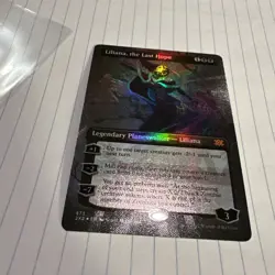 MTG Liliana, the Last Hope -Double Masters - Textured Foil Extended Art - ENG - Image 4