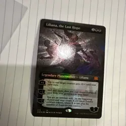 MTG Liliana, the Last Hope -Double Masters - Textured Foil Extended Art - ENG - Image 5