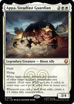 MTG Avatar The Last Airbender - Appa, Steadfast Guardian NM - Image 1