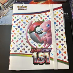 Pokemon Scarlet & Violet 151 - Mew Binder Collection - Binder Only - Image 1