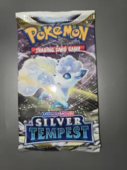 Pokemon Factory Sealed Booster Pack Sword & Shield SILVER TEMPEST - Image 1
