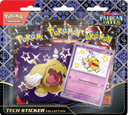 Pokemon TCG: Scarlet & Violet Paldean Fates Tech Sticker Collection Cards - Image 3