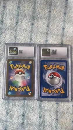 2 CGC graded Pokemon Cards - Lunatone 6 And Applin 6.5 - Image 2