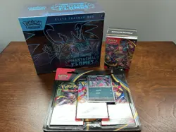 Pokemon Phantasmal Flames ETB + Booster Bundle + 3 Pack Blister Sealed (Sneasel) - Image 1