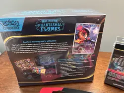 Pokemon Phantasmal Flames ETB + Booster Bundle + 3 Pack Blister Sealed (Sneasel) - Image 3