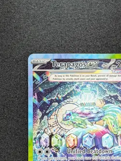 Terapagos EX 170/142 Sv07: Stellar Crown Holo Special Illustration Rare Pokemon - Image 2