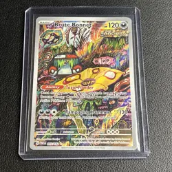Pokemon Brute Bonnet Illustration Rare 207/182 PAR Paradox Rift NM - Image 1
