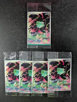 2025 Pokemon Mega Evolution MEG EN 133/132 BULBASAUR Lots Of 5 Box Topper Promo - Image 1