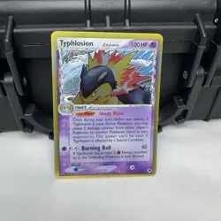Pokemon TCG - Typhlosion 12/101 Dragon Frontiers Holo NEAR MINT/LP - Image 1