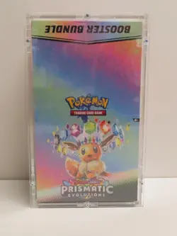 2025 Pokemon Prismatic Evolutions Factory Sealed Booster Bundle Display Box (a) - Image 1