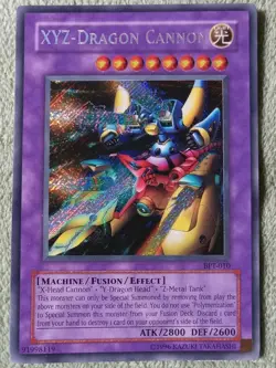 YU-GI-OH YUGIOH TCG XYZ-DRAGON CANNON BPT-010 SECRET RARE FOIL VLP PROMO TIN - Image 1
