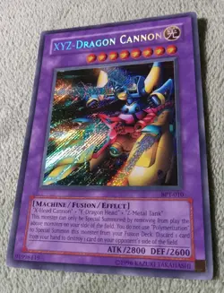 YU-GI-OH YUGIOH TCG XYZ-DRAGON CANNON BPT-010 SECRET RARE FOIL VLP PROMO TIN - Image 4