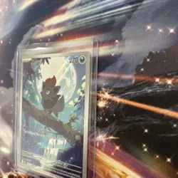 Pokemon TCG Zorua White Flare Illustration Rare Holo Card 142/086 NM Condition - Image 3