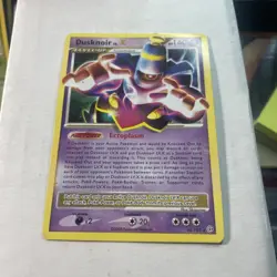 Pokemon TCG Dusknoir LV.X Stormfront Rare Card 96/100 Tiny Dent - Image 1